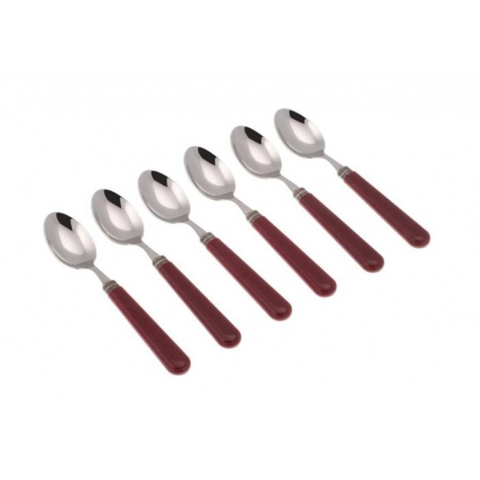 Mistral – Besteck aus Edelstahl 18/10 – Set mit 6 Kaffeelöffeln - 