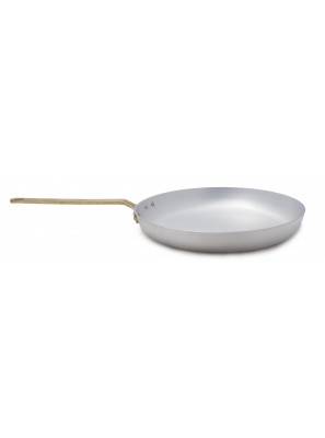Rivadossi : Padella Professionale In Alluminio Ø 36 cm con Manico in Ottone - 