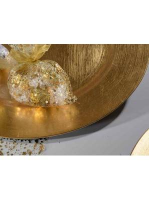 Set 6 Pieces Round Decorative Plates in Rigid Plastic -  - 