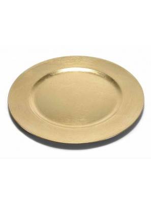 Set 6 Pieces Round Decorative Plates in Rigid Plastic -  - 