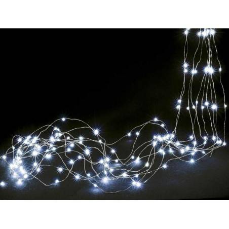 Wasserfall Weihnachtsbeleuchtung 10 Metalldrähte und 180 LEDs - 
