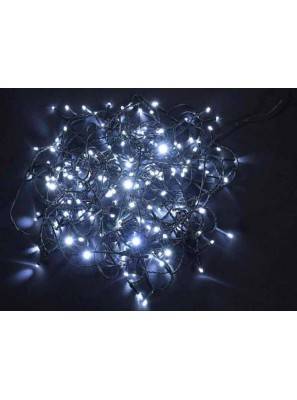Luci di Natale 13,4 Mt, 180 LED Bianco Freddo / Caldo e 8 Giochi di Luce - 
