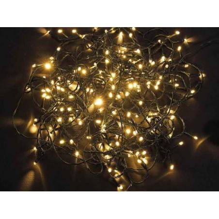 Christmas lights 13.4 Mt, 180 cold / warm white LEDs and 8 plays of light -  - 