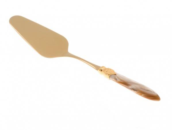 Faveur de mariage personnalisée - Laura Gold Cake Server (Pvd) - Rivadossi Sandro -