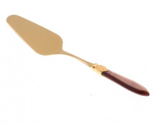 Personalized Wedding Favor - Laura Gold Cake Server (Pvd) - Rivadossi Sandro -