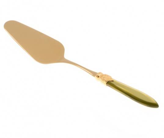 Faveur de mariage personnalisée - Laura Gold Cake Server (Pvd) - Rivadossi Sandro -