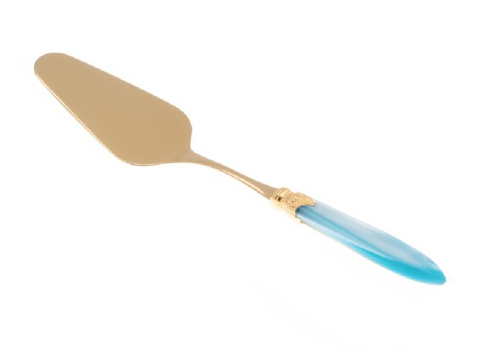Personalized Wedding Favor - Laura Gold Cake Server (Pvd) - Rivadossi Sandro -