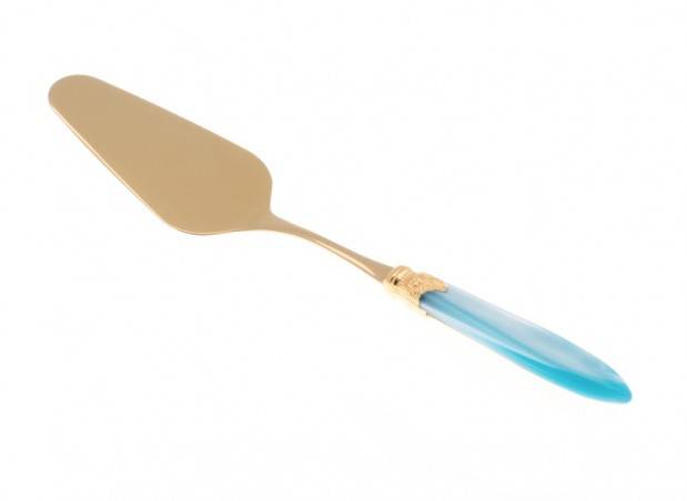 Personalized Wedding Favor - Laura Gold Cake Server (Pvd) - Rivadossi Sandro -