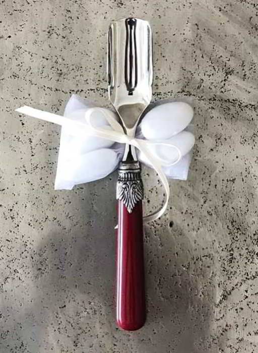 Rivadossi Country Cutlery - Classic Cheese Spoon With Favor Box -