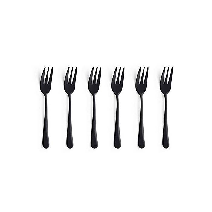 Dessertgabel-Set 6-teilig – schwarze Farbe – Austin Amefa - 