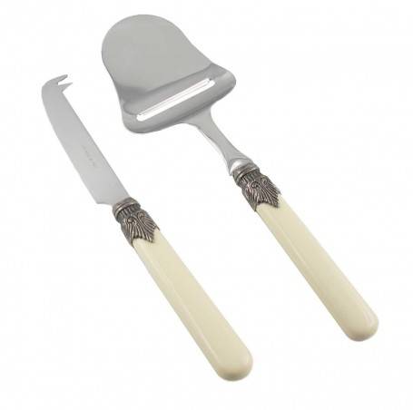 Rivadossi : Set Classique 2 Pièces Couteau et Pelle à Fromage - 