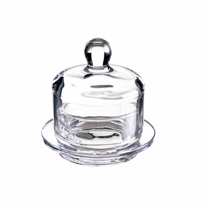 Favor Glass Jewelery Box With Lid Ø75 -  - 