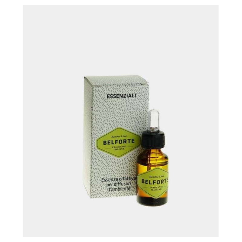 Olio Essenziale Concentrato Belforte - Fragranza Bamboo Lime 15ml - 