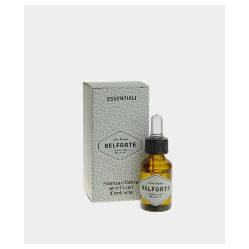 Konzentriertes ätherisches Öl - Belforte - Weißer Leinenduft 15 ml - 