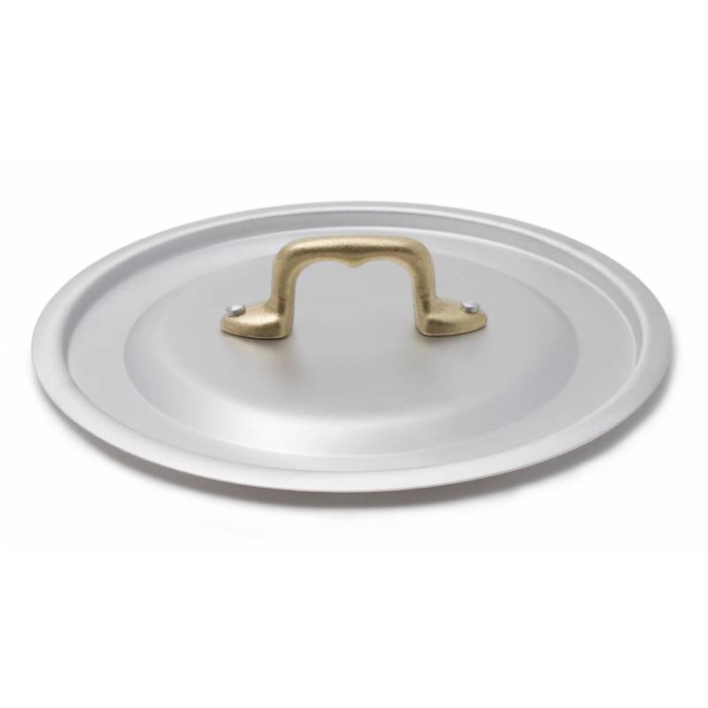 Professioneller Aluminiumdeckel Messinggriff - Vintage Style - 