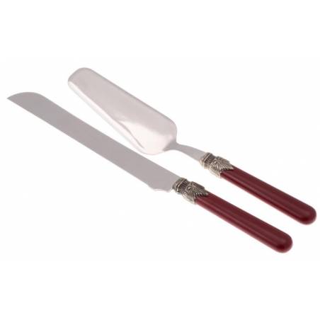 Classic Shabby Chic - set 2pcs Couverts Gateaux Rivadossi - 