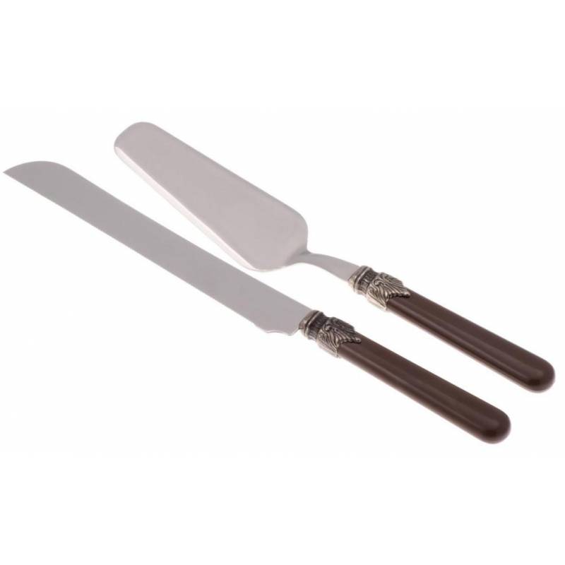 Classic Shabby Chic - set 2pcs Couverts Gateaux Rivadossi - 