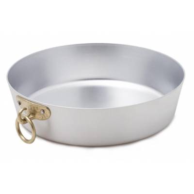 Konische Kuchenform aus hohem Aluminium mit 1 Messingring - 