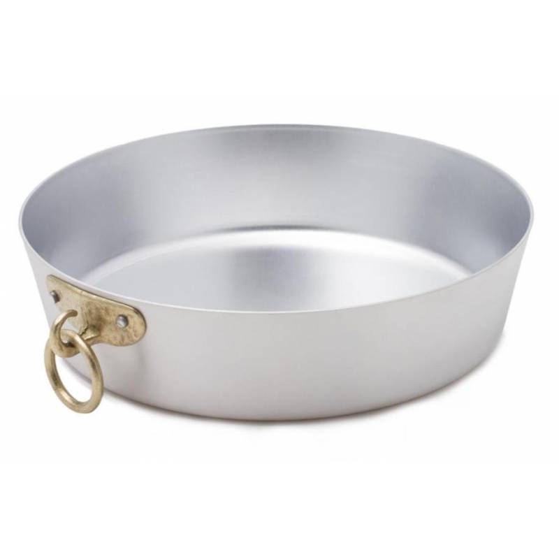 Konische Kuchenform aus hohem Aluminium mit 1 Messingring - 