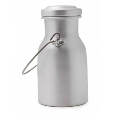 Barattes à lait en aluminium - style vintage rétro - 
