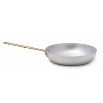 Professional Aluminum Frying Pan with Brass Handle -  - 